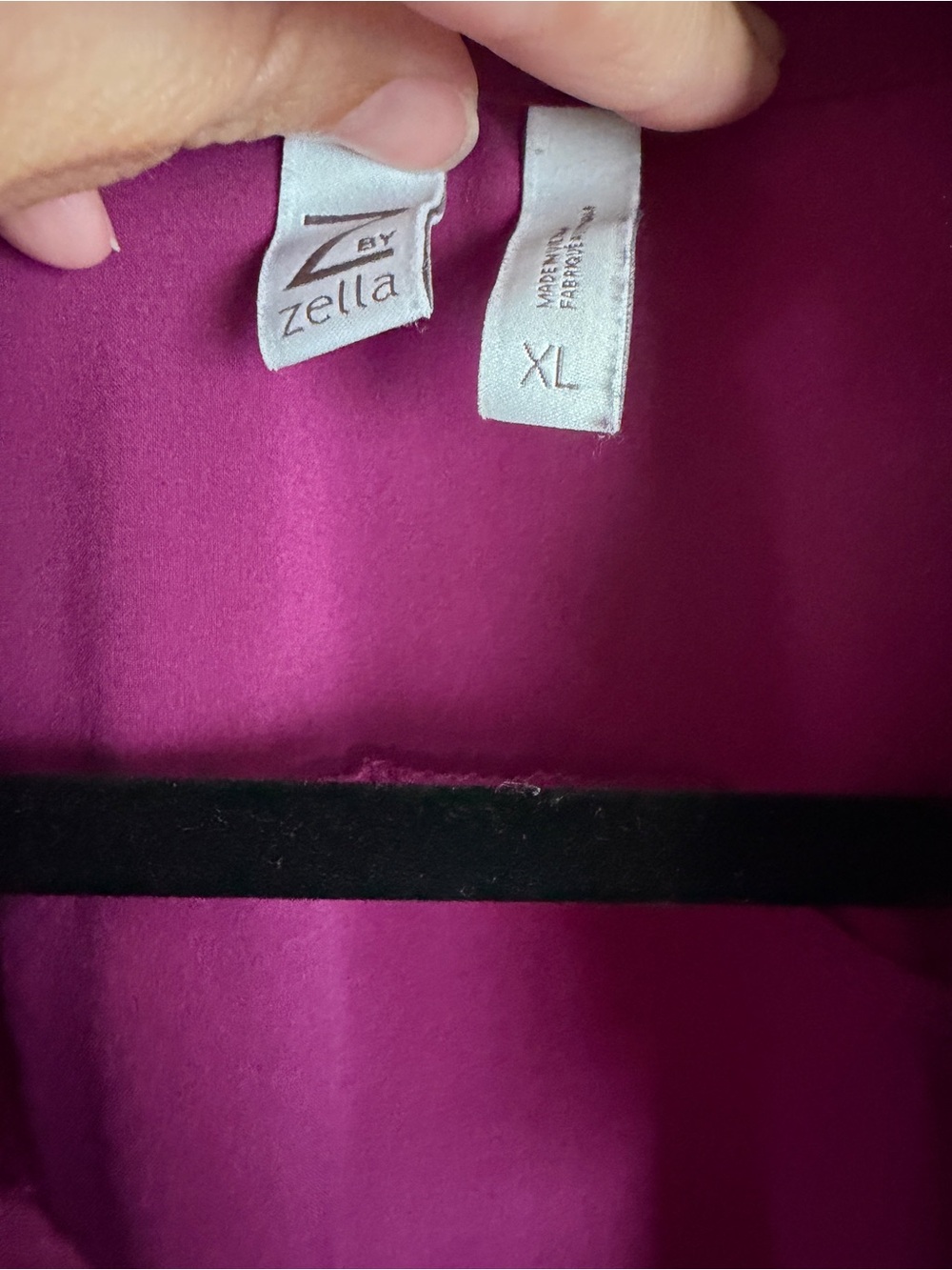 Zella Women's Magenta Lightweight Jacket - Picture 3 of 4